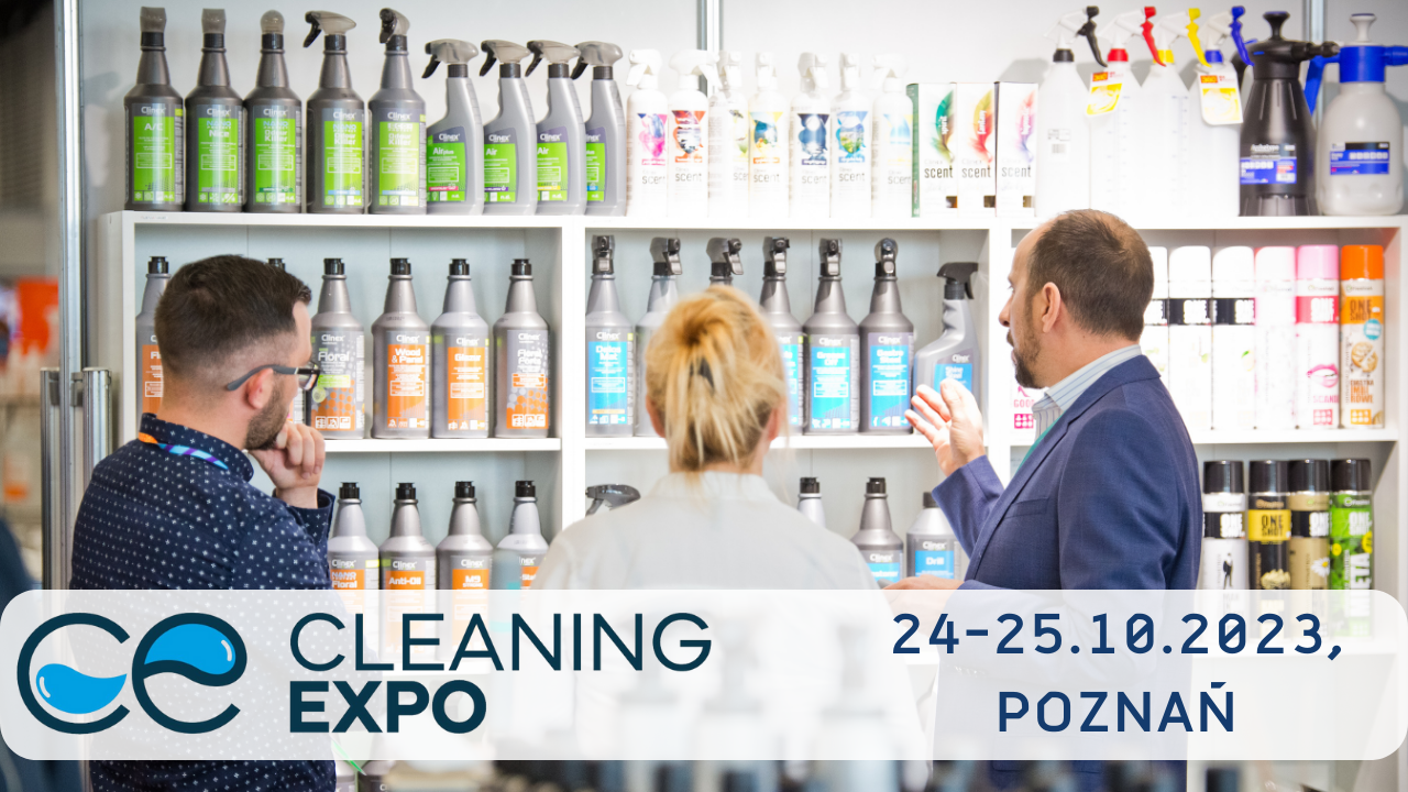 Liderzy zapraszają na targi Cleaning Expo 2023! Aktualności